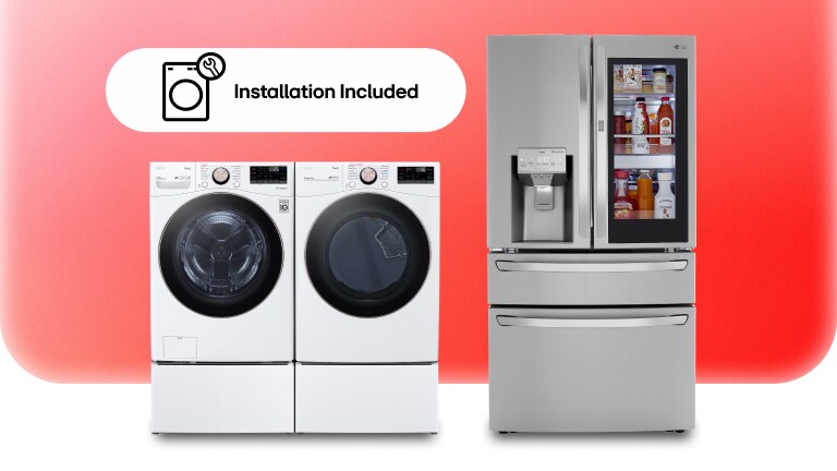 Install & haul-away included on select appliances